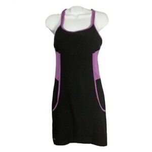 Sporthill Lightweight Trail Running Tennis  Dress. Size Medium. Black & Purple